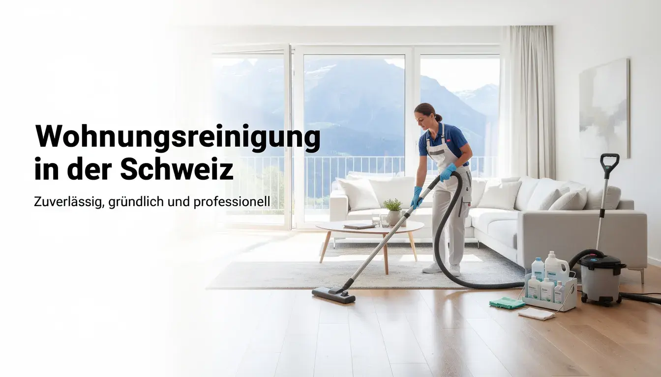 Wohnungsreinigung in der Schweiz: Ablauf, Abnahmegarantie und Offerten vergleichen